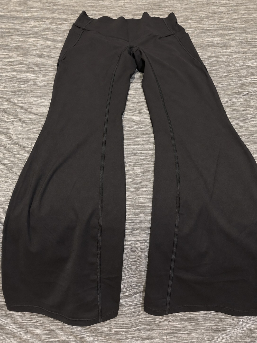 Halara Women'Small Wide Leg Pants in Black Size Small NWT